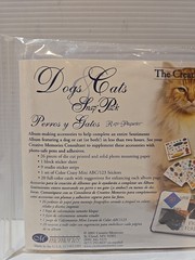 Creative Memories SNAP PACK – DOGS & CATS – Sentiments Scrapbook Album Kit