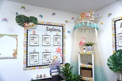 CTP Jumbo Leaves EZ Border for Classroom 24 inches, Ez