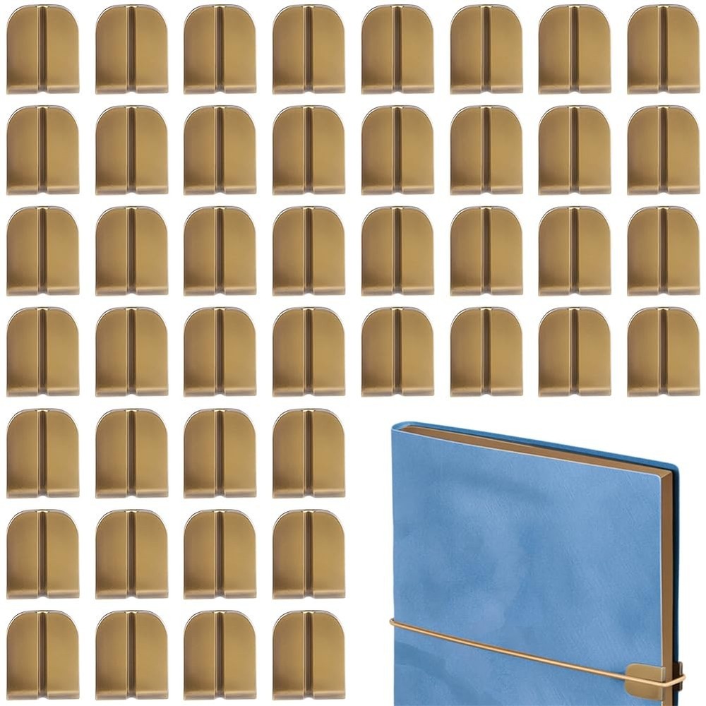 60Pcs/Box Book Edge Protectors Antique Bronze Clip Hardware Corner Covers Met…