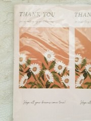 300 PCS. THANK YOU FOR SUPPORTING MY BUSINESS~HAPPY~FLOWER DESIGN~BOX STICKERS