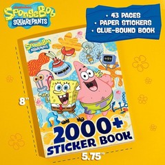 Sticker Book with Large and Small Sizes, Kids Stationary for Water Bottle, No…