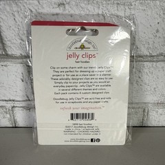 Doodlebug Design Inc. Jelly Clips – Fast Foodies Pkg Of 4 Mixed Media Crafts