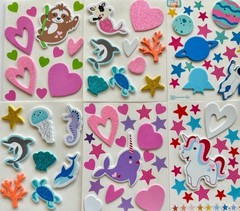 Limited edition sticker coLLection – rare unique fun stickers 339pc Lot – mixed