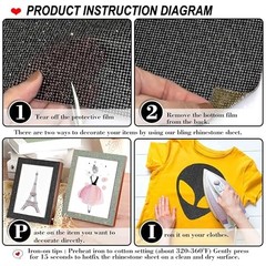 DIY Rhinestone Car Decoration Stickers – Self-Adhesive Glitter Gem Sheet, 81000