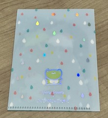 New Happie Scrappie x OMWL Collab Green Frog Munchkin Mini Sticker Folder