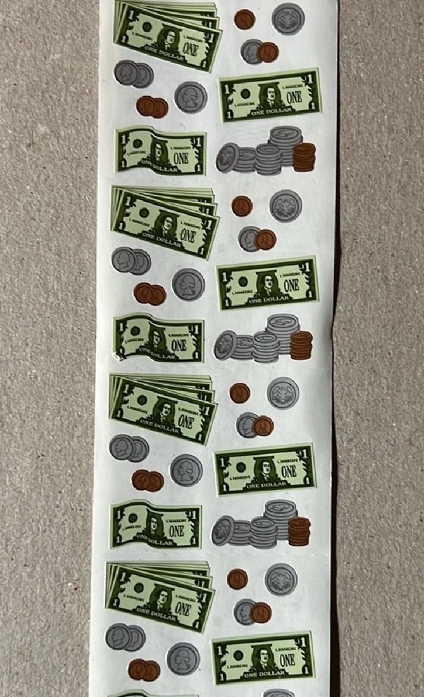 Mrs. Grossman’s Stickers Money