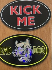 Vintage Lot Of 15 90s Attitude Stickers Wild Bad Dog Freak Wild Vending Oval