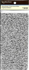 Bling Clear Silver Adhesive Gems Rhinestones 3.5″ x 7″ Gem Sticker Block Sheet