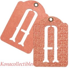 Graphic 45 Staples ALPHABET BANNERS-RED 46 Pieces 3.875″ x5 3/4″