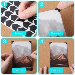 600 Pcs Photo Corner Stickers,Black Scrapbook Photo Corners, Photos Corners S…