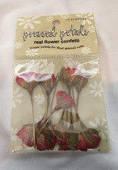 NEVER OPENED- 20yrs OLD! Pressed Petal Flower Confetti Scrapbooking – «Rose Bud»