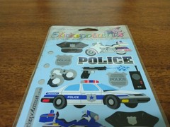 Stickopotamus Police Theme Stickers – Motorcycles, Cars, Badges, Handcuffs, more
