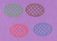OVAL BACKGROUND FRAME die cuts scrapbook cards