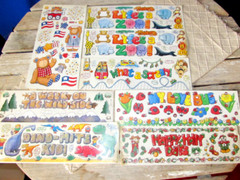 Karen Foster Sticker Parade Stickers -Love Bug-Life’s A Zoo-What A Scream- More