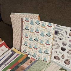 HUGE 12×12 SCRAPBOOK PAPER LOT~200 Shts.~Mixed Themes~NEW