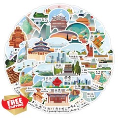 StickerPop Graphics China Landmarks Stickers