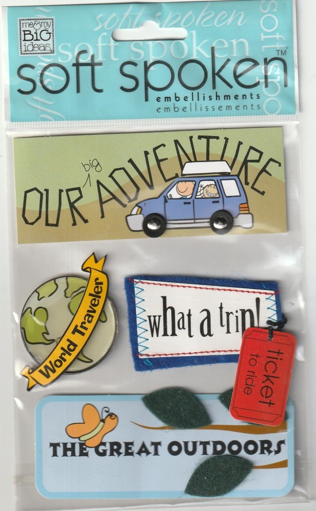 MAMBI Soft Spoken 3D A KID’S ADVENTURE Road Trip Theme 93241 Fast FREE Ship!