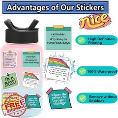 ZOLAREIN Motivational Stickers 50Pcs