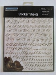 Colorbok – Remember When Alphas by Thomas Kinkade 466 Stickers Acid, Lignin-Free