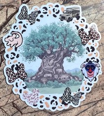 Sticker Pack |Disney World|Epcot|Hollywood Studios|Magic Animal Kingdom| Style 2