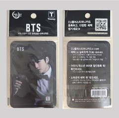 BTS Rare JK & V SET CU Tmoney T money Official Transport Photo Card Limited