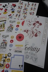 Lot of 13 Happy Planner Disney Mickey & Minnie Mouse Sticker Sheets / New
