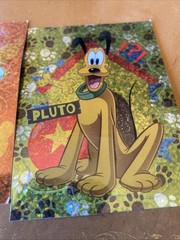 Lot 2 Mickey Mouse Disney Pluto Goofy Vending Machine Stickers