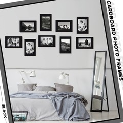 100 Pcs 4 x 6 Inch Paper Picture Frames Bulk Graduation Standing Photo Frames…