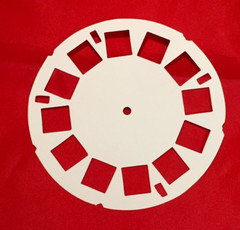Tim Holtz Die Cuts * Picture Wheels * Set of 12 * White, Kraft or Chipboard