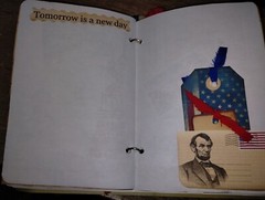 USA America Junk Journal Scrapbook