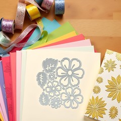 8 Pcs 3D Flower Metal Cutting Dies – Stencil Carbon Steel Die for Scrapbookin…