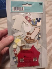 Jolees Grandma and Grandpa Scrapbook Stickers Grandparents House NIP SPJBLG129
