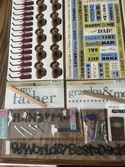 Family Dad Mom Scrapbooking Lot Embellishments Stickers Rub Ons Grandpa Grandma