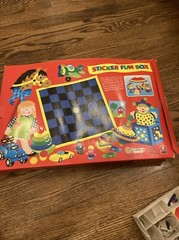 Vintage 1990’s Sandylion Sticker Box fun RARE