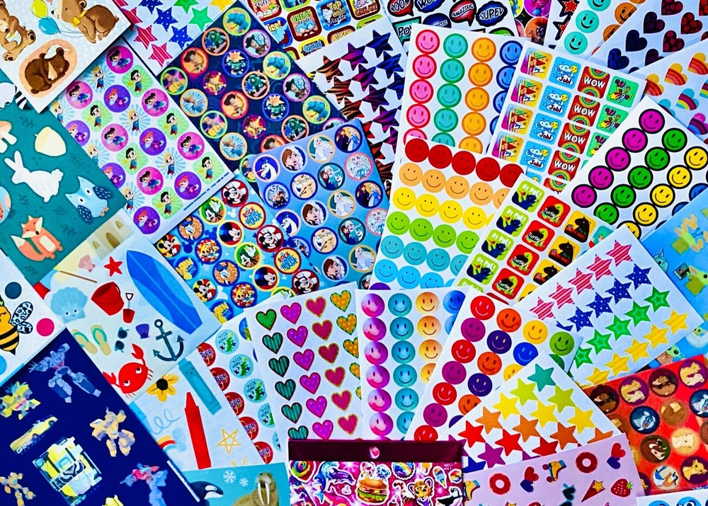 Variety Pack School Classroom Reward Kids Students Learning Fun Pk 555 STICKERS
