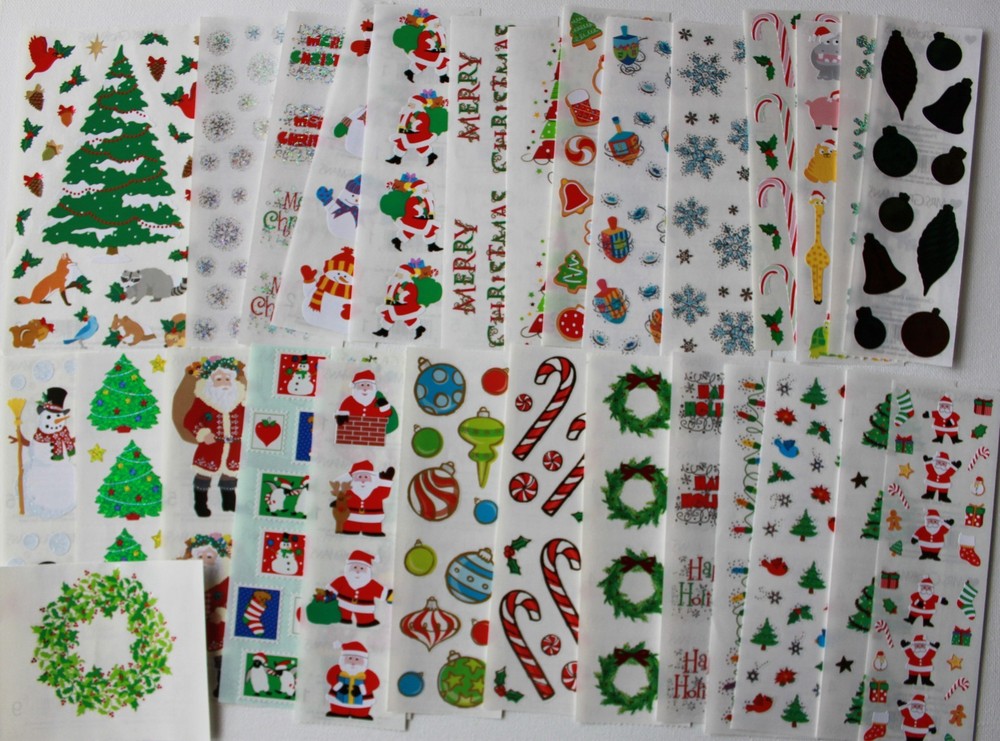 Mrs. Grossman sticker sheet You Choose – Christmas Holiday Winter C
