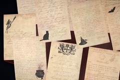 retro handwriting paper | magic element vintage style Paper, junk journal