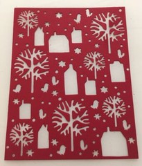 Tim Holtz Die Cuts * Countryside Panels with Cutouts * Set of Four in 4 Colors!
