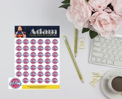 Detroit Pistons Planner Stickers