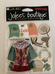 Jolee’s Boutique Ireland Irish Dance St. Patrick’s Day Scrapbooking Stickers