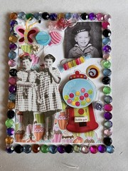 Retro! Vintage Junk Journal Ephemera. 5 Cards Envelopes. Repurpose/scrapbook