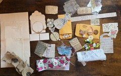 50+ Piece Lot Of Junk Journal Supplies Ephemera JJL1 Tonya