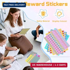 6600PCS Reward Stickers for Kids, Incentive Mini Stickers for Teachers Classroom