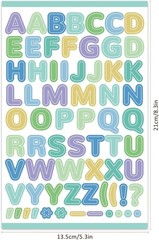 1700+ Colorful Alphabet & Number Stickers for Creative DIY Projects