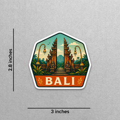 Bali Magnet | Travel Magnet | Fridge Magnet (BMNM26)