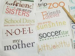 NEW MME Transfer Titles 60-Design Scrapooking Kit Holidays Sports Seasons -E