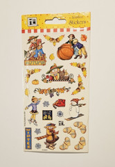 Mary Engelbreit Stickers ~Autumn and Winter~ 2 Sheets Sealed Pack 2000 READ