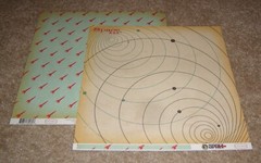 Carta Bella 12×12 Double Sided Scrapbook Paper Lot of Ten ~ Outer Space Academy