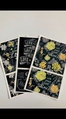 Mrs. Grossman chalk talk stickers LIFE,LOVE quotes stickers