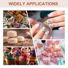 100g for fake sugars, fake polymer clay crumbs brown bread